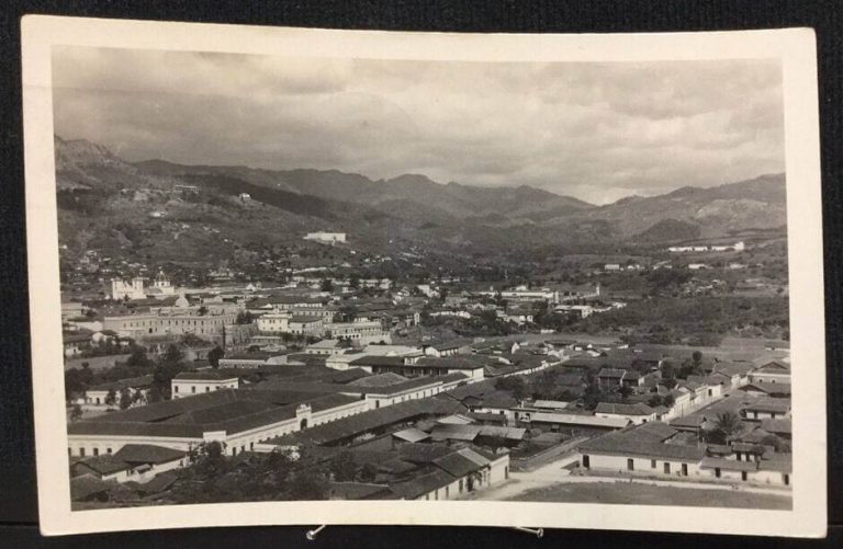  Panorámica de la Tegucigalpa de 1931. 