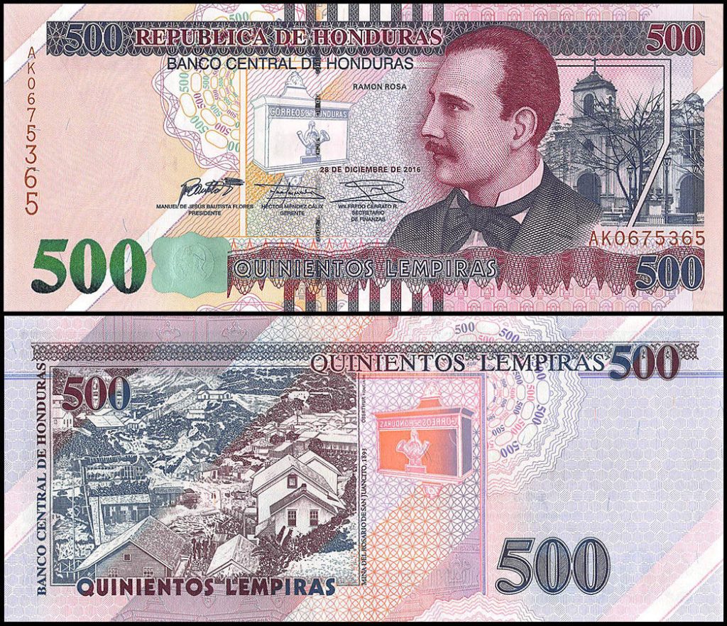 Los Cambios De Diseño Que Han Tenido De Los Billetes De Honduras 2201